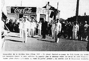 Oran - Foire - Inauguration - 1957